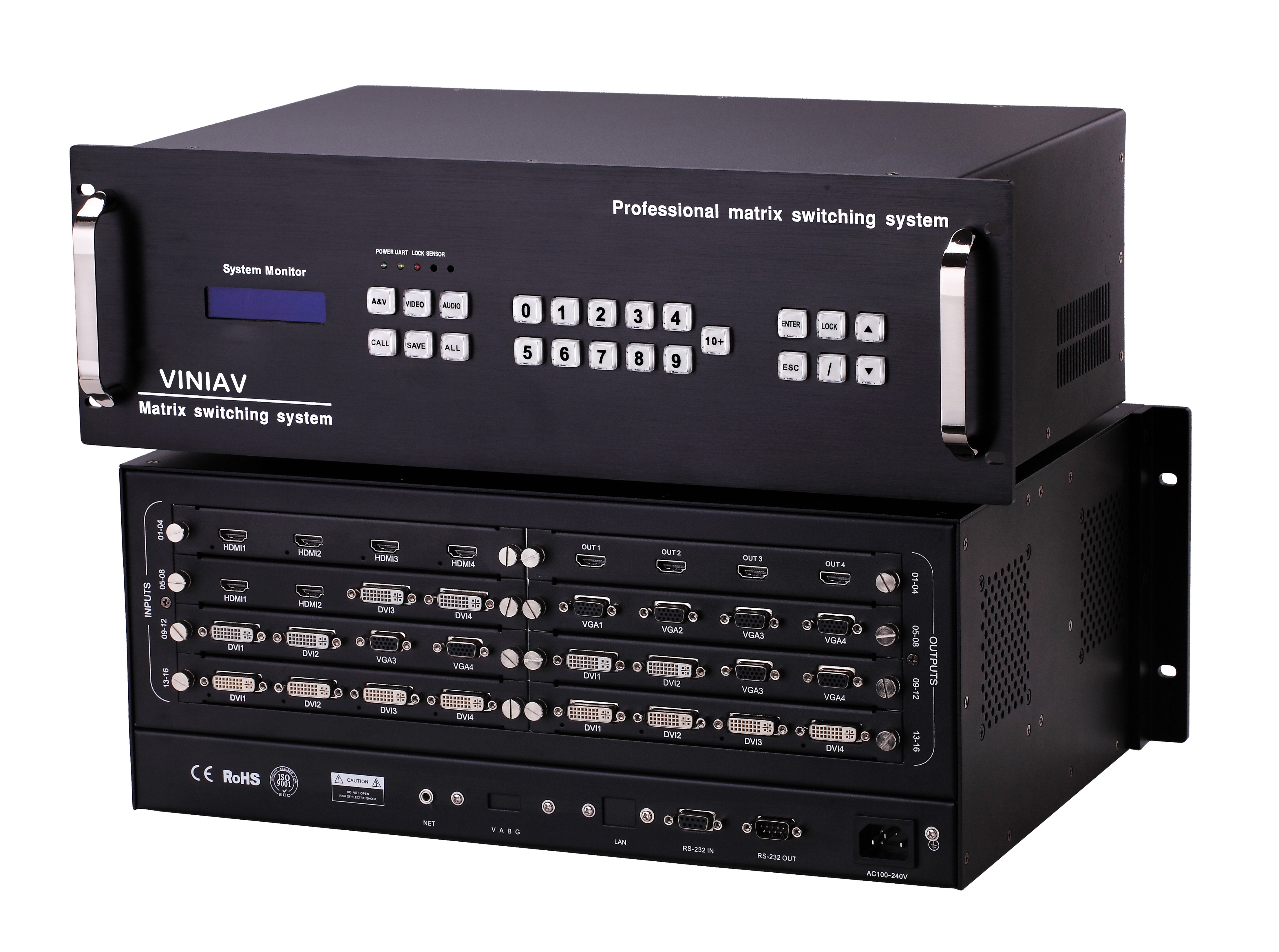 mx16無縫切換高清混合插卡矩陣 mx16無縫切換高清混合插卡矩陣