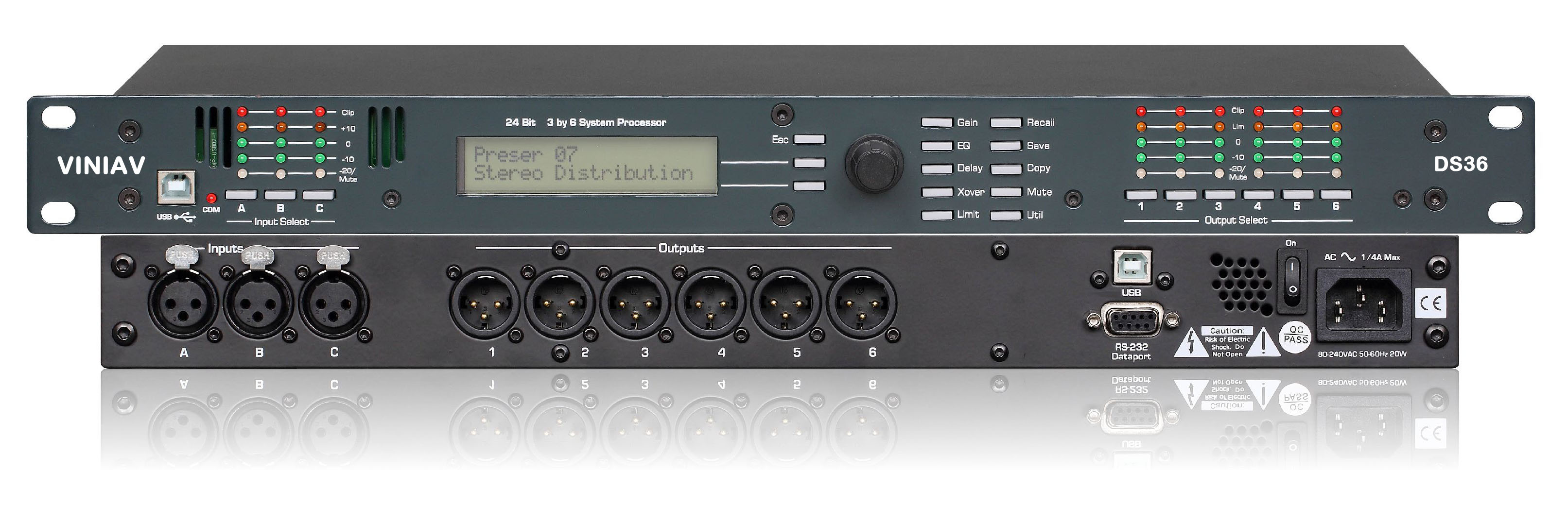 VINBIAV DS36數(shù)字式分頻器/系統(tǒng)處理器 VINBIAV DS36數(shù)字式分頻器/系統(tǒng)處理器