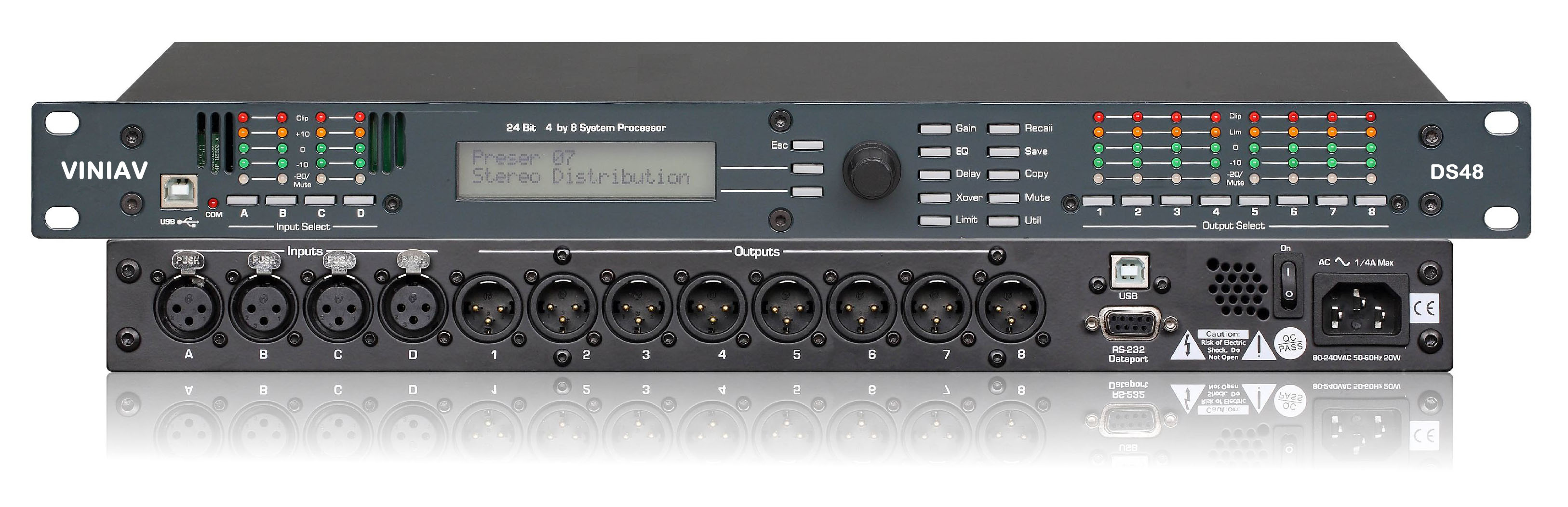 VINIAV DS48數(shù)字式分頻器/系統(tǒng)處理器 VINIAV DS48數(shù)字式分頻器/系統(tǒng)處理器