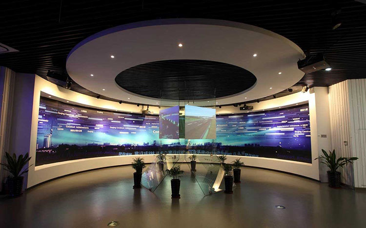 弧形投影 弧形投影