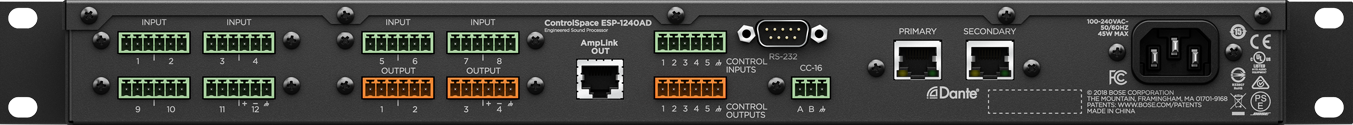 BOSE ControlSpace ESP-1240AD 音頻信號(hào)處理器 BOSE ControlSpace ESP-1240AD 音頻信號(hào)處理器