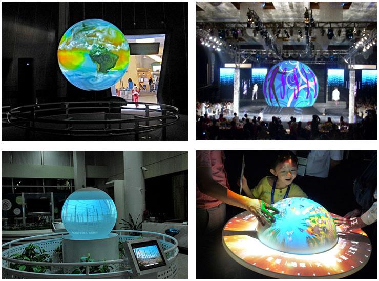 球幕互動投影 球幕互動投影