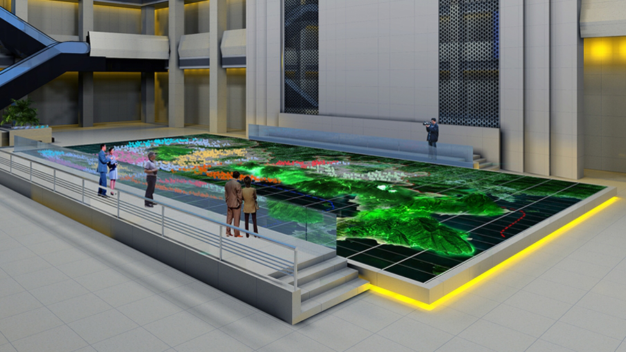 互動(dòng)多媒體數(shù)字沙盤 互動(dòng)多媒體數(shù)字沙盤